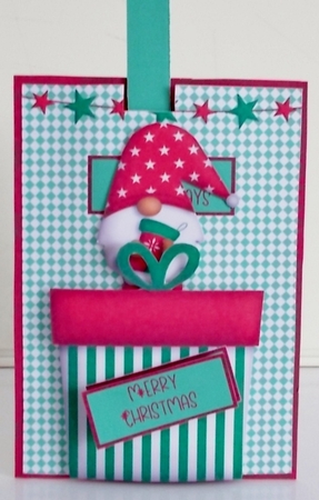 Christmas Gnome Slider Card 2 by Pam Stubley