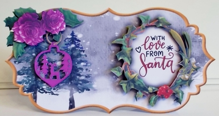 Christmas Large DL - 8 by Pam Stubley