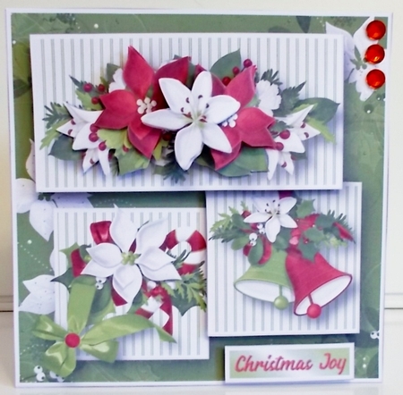 Christmas Greenery - Layered Card Mini Kit by Pam Stubley