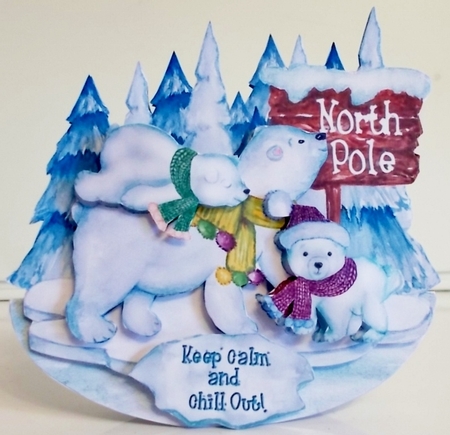 Just Keep Chillin 3 Rocker Card Mini Kit by Pam Stubley