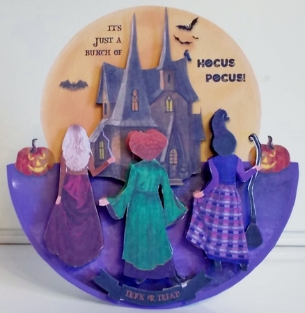 HOCUS POCUS ROCKER CARD by Pam Stubley