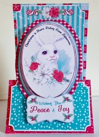 Woodland Winter 3 - Upright Z-fold Card Mini Kit by Pam Stubley