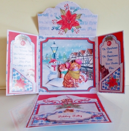 Dont Stop Me-ow Christmas Songs - Folio Card Kit by Pam Stubley