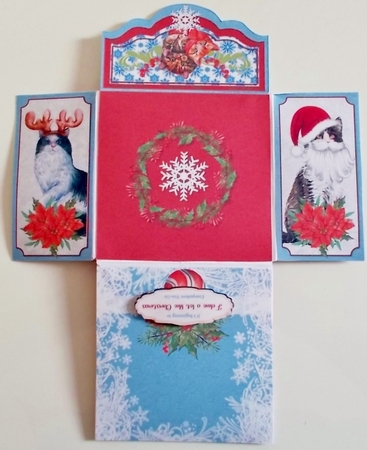 Dont Stop Me-ow Christmas Songs - Folio Card Kit by Pam Stubley