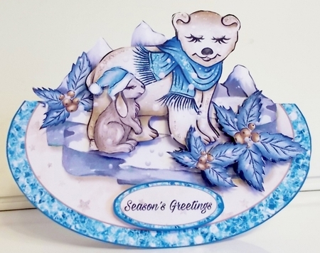 ARCTIC BUDDIES Day Out Rocker-2 by Pam Stubley