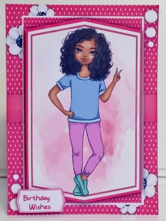 A5, Lovely Jogging Girl  by Pam Stubley