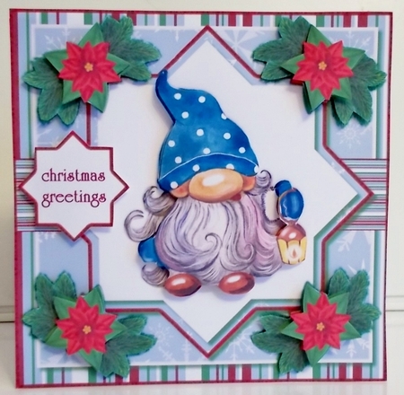 Happy Holidays  Gnomie  Mini Kit by Pam Stubley