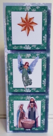 Lge DL Christmas Trio - The Nativity by Pam Stubley
