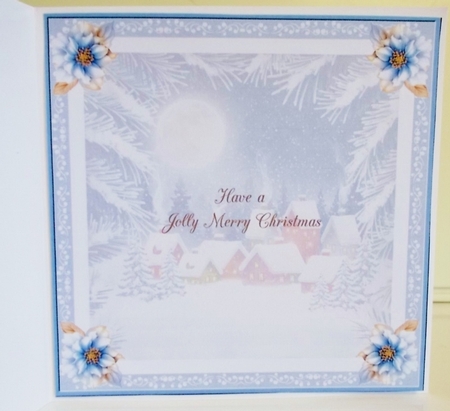 Christmas Scene 7x7ins Insert 8 by Pam Stubley