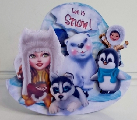 Winter Fest 3 Rocker Card Mini Kit by Pam Stubley