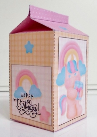 2021-Birthday Girl Unicorn Milk Carton by Pam Stubley