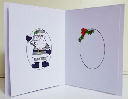 6x6 Merry Christmas to the troops insert by Pam Stubley