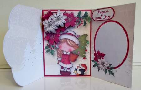 Buying the Tree - Wrapover Card Mini Kit by Pam Stubley