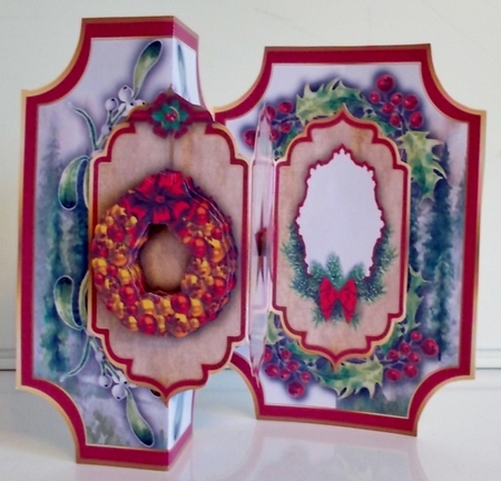 Shaped Z fold Christmas - 21 by Pam Stubley