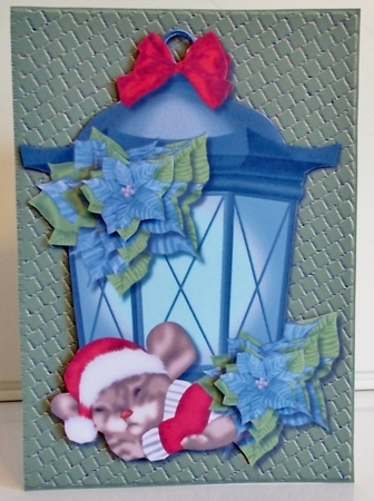 Christmas Lantern 3 by Pam Stubley
