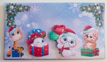 Christmas Money Wallet or Gift Card Holder 6 by Pam Stubley