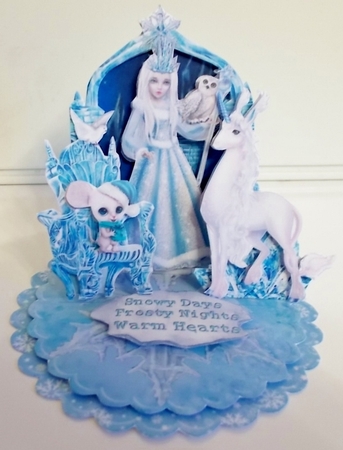 Freezeland 1  Triple Easel Card Kit by Pam Stubley