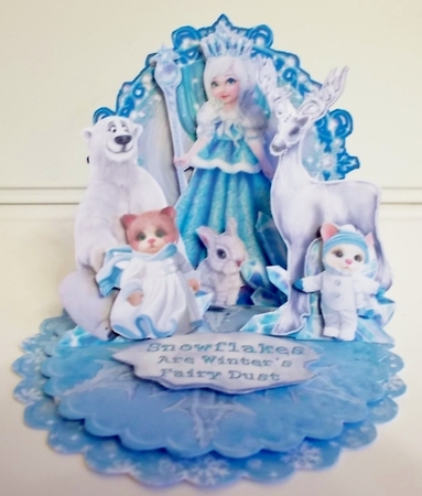 Freezeland 3  Triple Easel Card Kit by Pam Stubley