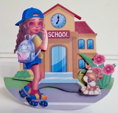 School Rules 1 Rocker Card Mini Kit by Pam Stubley