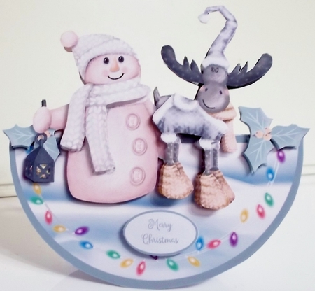 SNOWMEN & FRIENDS BUMPER KIT by Pam Stubley
