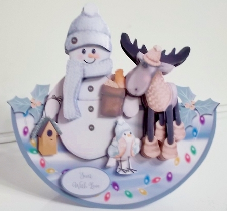 SNOWMEN & FRIENDS BUMPER KIT by Pam Stubley
