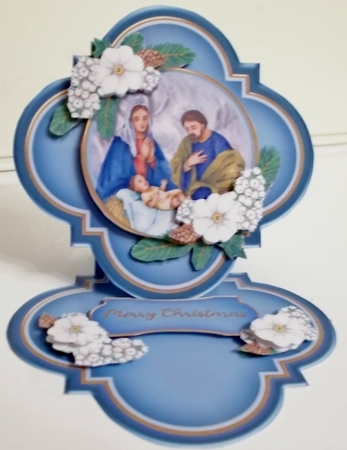 Christmas Nativity easel  by Pam Stubley