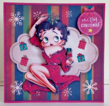 BettyBoopChristmasMistletoe by Pam Stubley