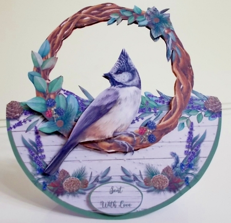 CRESTED TIT by Pam Stubley