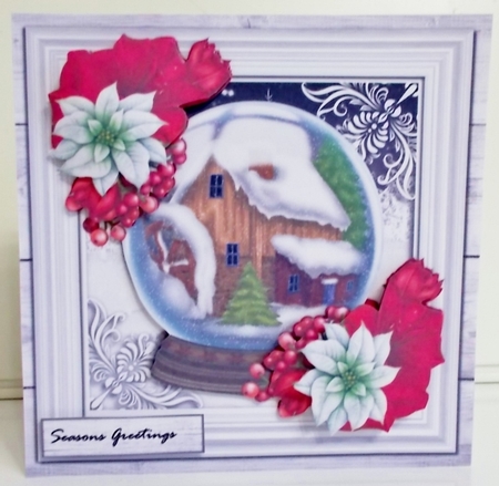 Snow Globe  Mini Kit by Pam Stubley