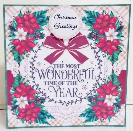 Quick Card  Wonderful  Christmas by Pam Stubley