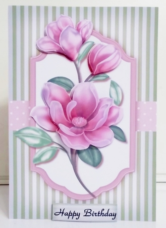 A5 Classic Magnolia´s 2 by Pam Stubley