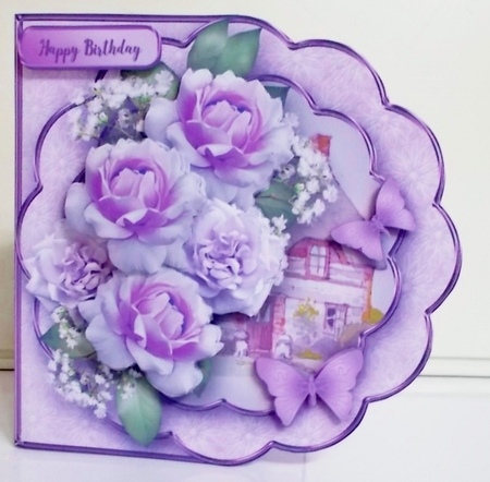 Pretty Bouquet - Petal Card Mini Kit by Pam Stubley