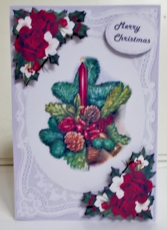 Christmas  Bouquet   A5 Mini Kit by Pam Stubley