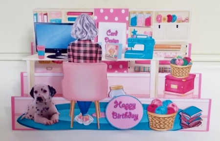 Mini Kit-Stair Stepper - Card Design Room #1 by Pam Stubley