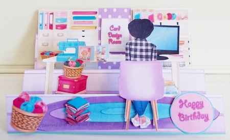 Mini Kit-Stair Stepper - Card Design Room #2 by Pam Stubley