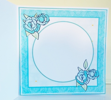 7x7 A Ladies favourite passion Blank Insert  by Pam Stubley