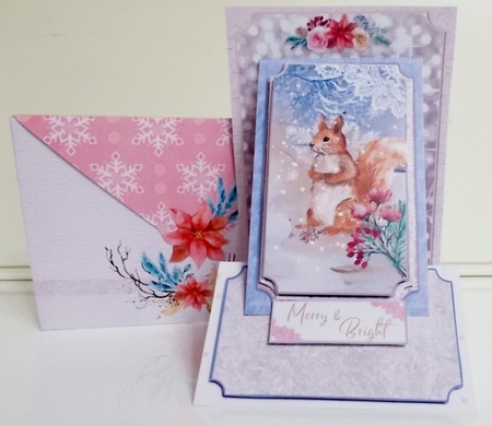 Tales of Winter 2 - Upright Z-fold Card Mini Kit by Pam Stubley