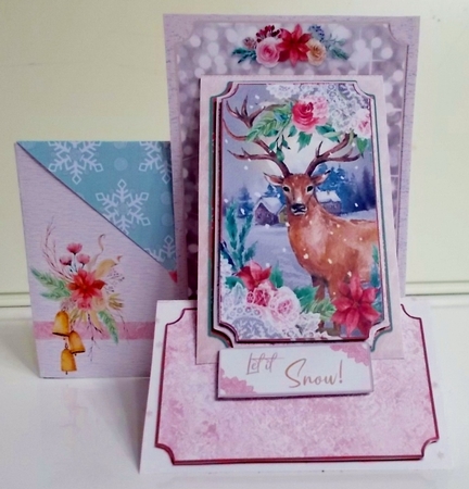 Tales of Winter 5 - Upright Z-fold Card Mini Kit by Pam Stubley