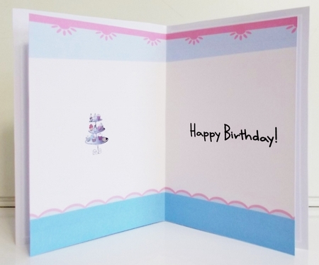 Birthday cakes insert by Pam Stubley