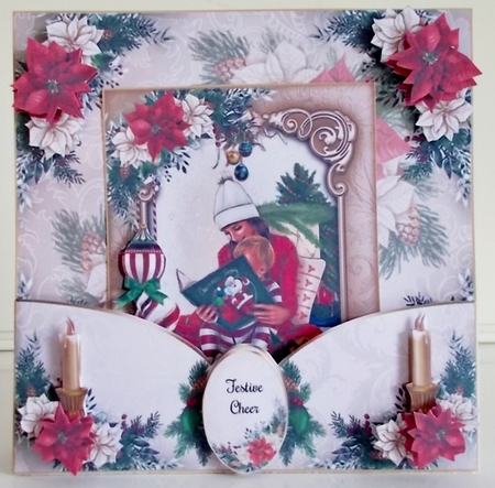 Scenic Christmas Pocket Shaped Bumper Mini Page Kits by Pam Stubley