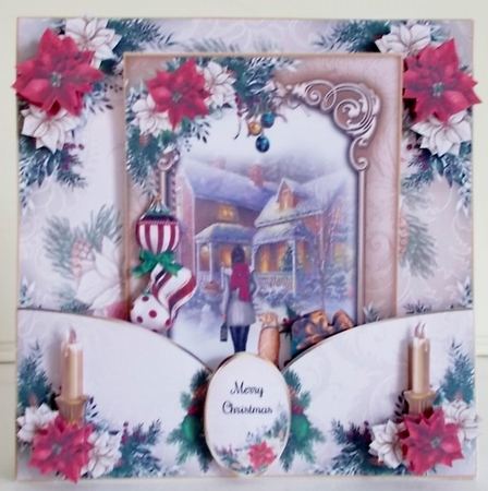 Scenic Christmas Pocket Shaped Bumper Mini Page Kits by Pam Stubley