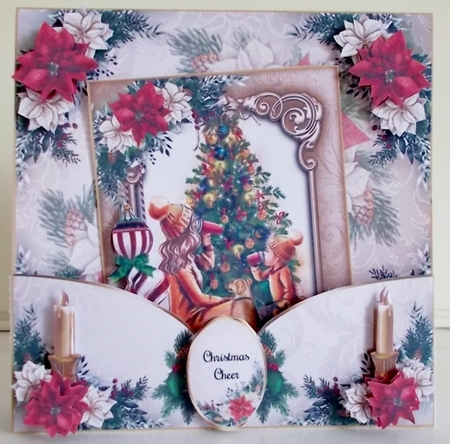 Scenic Christmas Pocket Shaped Bumper Mini Page Kits by Pam Stubley