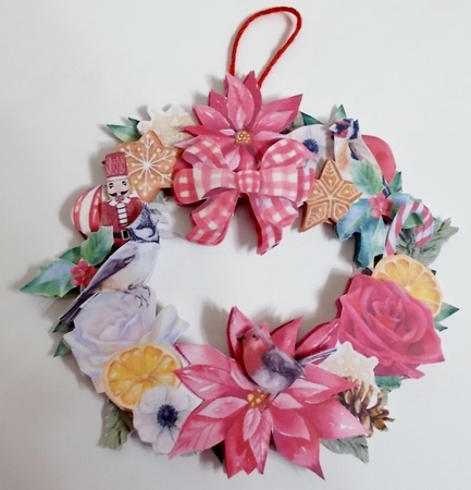 The Spirit of Christmas 4 Decorative Wreaths Kit by Pam Stubley