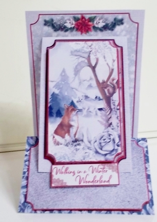 Scenes of Winter 2 - Upright Z-fold Card Mini Kit by Pam Stubley