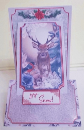 Scenes of Winter 5 - Upright Z-fold Card Mini Kit by Pam Stubley
