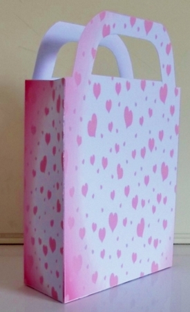 Hearts gift bag 5 by Pam Stubley