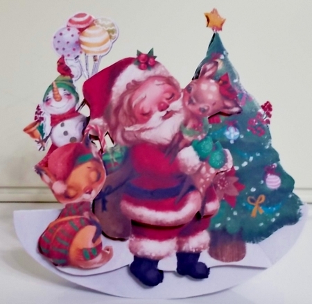 The Merriest Christmas 1 Rocker Card Mini Kit by Pam Stubley