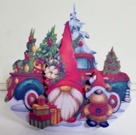 It Will be Gnomely This Christmas 5 Rocker Card Mini Kit by Pam Stubley