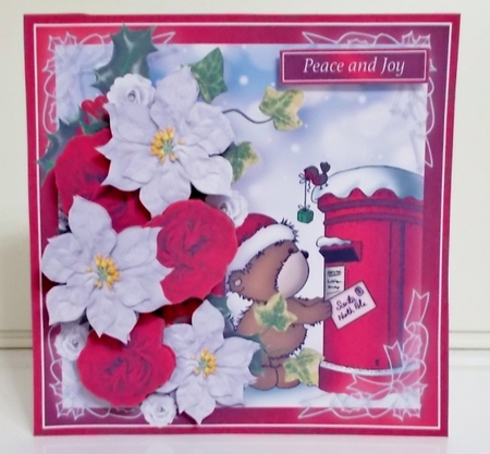 Christmas Post - Decoupage Card Mini Kit by Pam Stubley