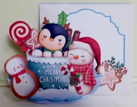 Festive Whimsies 2 Rocker Card Mini Kit by Pam Stubley
